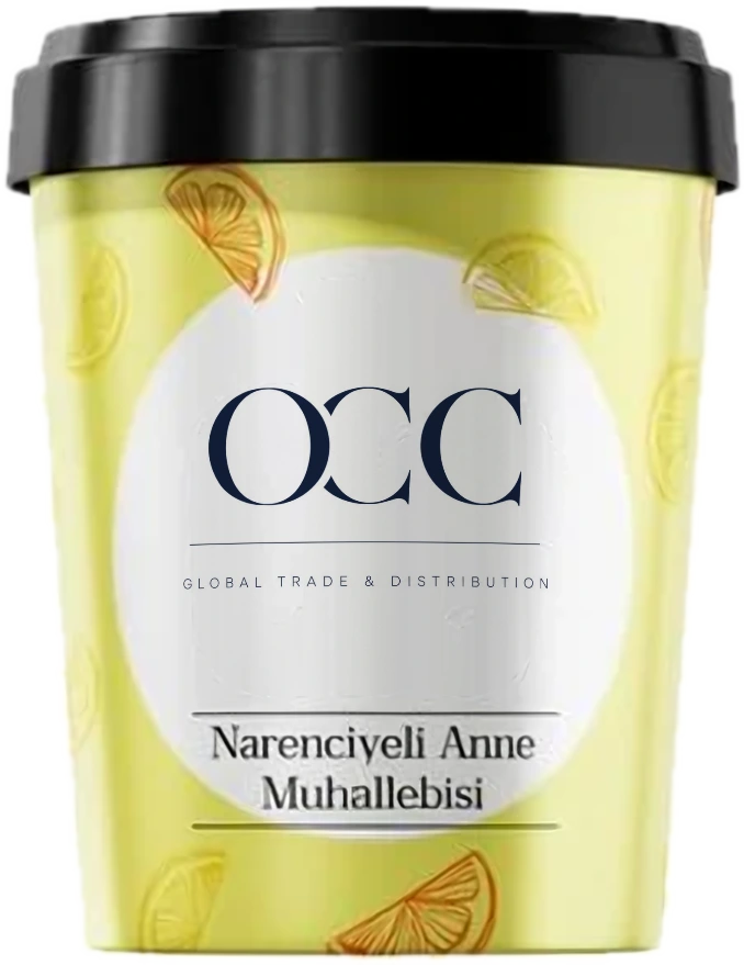 Narenciyeli Anne Muhallebisi dondurma