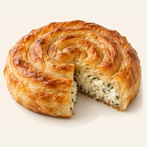 Rose Börek with Spinach & Cheese