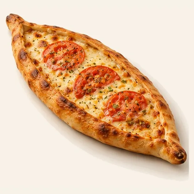 Pide with Kashar & Tomato