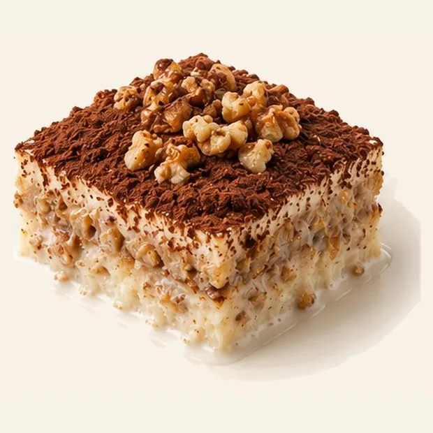 Cold Baklava with Walnut