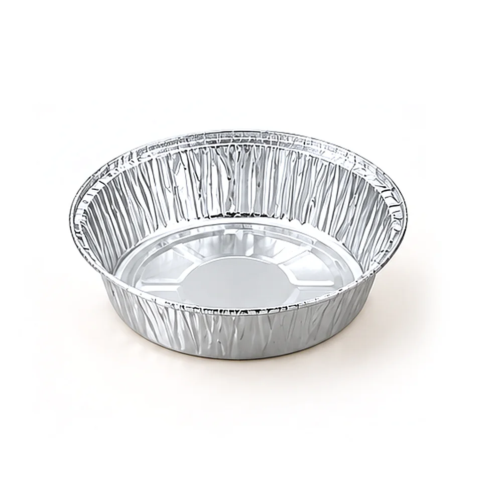 Round Aluminium Containers